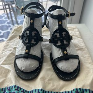 Tory Burch Miller wedge sandal shoe